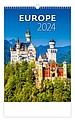 Europe 2026, nástěnný kalendář, prodloužená záda