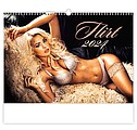 Flirt 2026, nástěnný kalendář, prodloužená záda