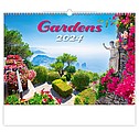 Gardens 2026, nástěnný kalendář, prodloužená záda