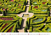Gardens 2026, nástěnný kalendář, prodloužená záda
