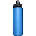 Hliníková láhev na pití s brčkem, 800ml, modrá