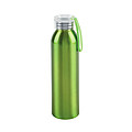 Hliníková láhev na pití s transp. víčkem, objem 650ml, světle zelená