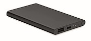 Hliníková powerbanka 4000mAh, černá
