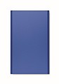 Hliníková powerbanka 4000mAh, modrá