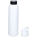 Hliníková sportovní láhev na pití, 650ml, bílá