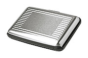 Hliníkový obal na karty s RFID ochranou, stříbrný