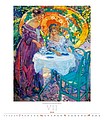 Impressionism 2026, nástěnný kalendář, prodloužená záda