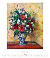 Impressionism 2026, nástěnný kalendář, prodloužená záda