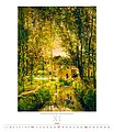 Impressionism 2026, nástěnný kalendář, prodloužená záda