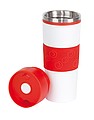 JAKOPEC Nerezový termohrnek o objemu 400ml, bílo červený