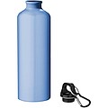 Jednoplášťová láhev s karabinou, objem 770 ml, světle modrá