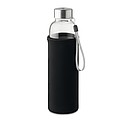 Jednostěnná skleněná láhev s infusérem na čaj a neoprenovým obalem, objem 500 ml