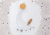 Kapesní nabíjecí kabel 6 v 1 Ontario z RCS recykl. plastu