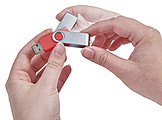 KARKULA USB flash disk kapacita 16GB, stříbrno černá