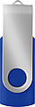 KARKULA USB flash disk kapacita 16GB, stříbrno modrá