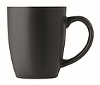 Keramický hrnek, 290ml, z venku černý, uvnitř bílý