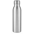 Láhev na pití, 700ml, z nerezové oceli s poutkem, stříbrná