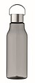 Láhev na pití, 800ml, nerezové víčko, Tritan Renew, transparentní šedá