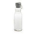Láhev na pití z recyklovaného PET materiálu, objem 500 ml, transparentní