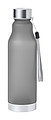 Láhev na pití z RPET, 600ml, transparentní černá