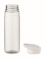 Láhev na pití z RPET, 650ml, bílé víčko