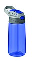 Láhev na pití z tritanu, 450ml, transparentní modrá