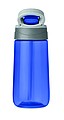 Láhev na pití z tritanu, 450ml, transparentní modrá