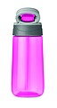 Láhev na pití z tritanu, 450ml, transparentní růžová