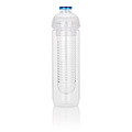 Láhev na vodu se sítkem na ovoce, objem 500ml, modrá