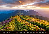 Landscapes 2026, nástěnný kalendář, prodloužená záda