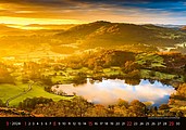 Landscapes 2026, nástěnný kalendář, prodloužená záda