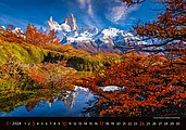 Landscapes 2026, nástěnný kalendář, prodloužená záda