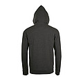 Lehká mikina SOLS STONE, tmavě šedý melír, 3XL