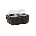 Lunchbox s příborem, černý