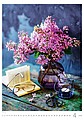 Magic Flowers 2026, nástěnný kalendář, prodloužená záda