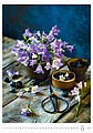 Magic Flowers 2026, nástěnný kalendář, prodloužená záda