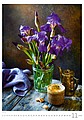Magic Flowers 2026, nástěnný kalendář, prodloužená záda