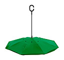 Manuální deštník, pr. 108cm, opačné otvírání, zelený