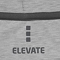 Mikina ELEVATE ARORA HOODED FULL ZIP LADIES SWEATER šedý melír XS