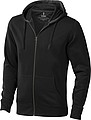 Mikina ELEVATE ARORA HOODED FULL ZIP SWEATER antracitová L