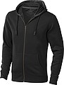 Mikina ELEVATE ARORA HOODED FULL ZIP SWEATER černá S