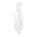 Mikina s kapucí SOLS SNAKE, bílá, 3XL