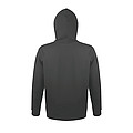 Mikina s kapucí SOLS SNAKE, tmavě šedý melír, 3XL