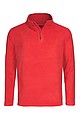 Mikina STEDMAN ACTIVE FLEECE HALF ZIP JACKET MEN červená L