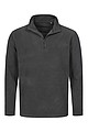Mikina STEDMAN ACTIVE FLEECE HALF ZIP JACKET MEN šedá L