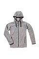 Mikina STEDMAN ACTIVE POWER FLEECE JACKET MEN tmavě šedý melír XL