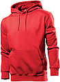 Mikina STEDMAN HOODED SWEATSHIRT červená S