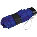 Mini skládací manuální deštník, pr. 92cm, v pouzdře, modrý