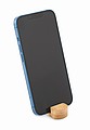 Miniaturní stojánek na telefon z bambusu