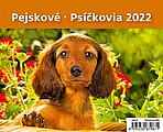 Minimax Pejskové 2026, stolní kalendář